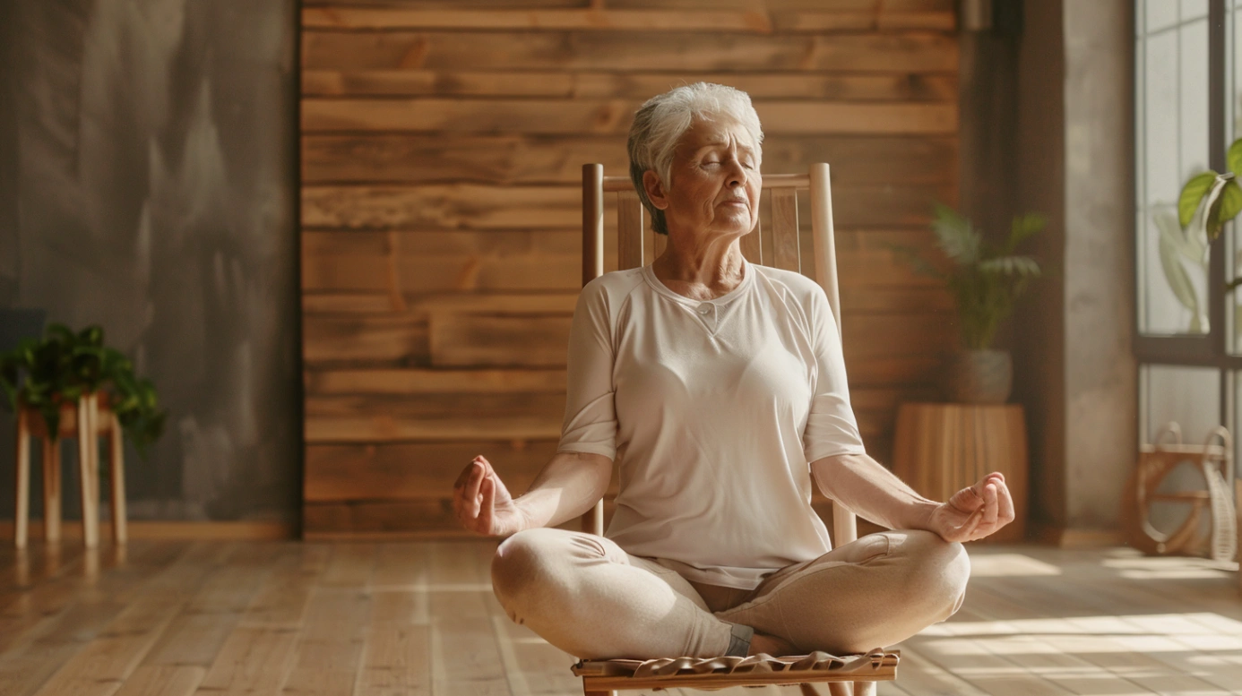 Йога на стільці